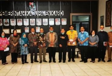 Terima Kunker Direktur Pomed Bupati Karo Sepakati Peningkatan Kualitas SDM