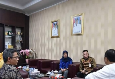 Walikota Padangsidimpuan Terima Audiensi Branch Manager Bank Mandiri