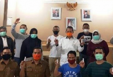 Bupati Tapanuli Selatan Lakukan Rapid Test Covid-19