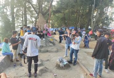 Dibuka Kembali Wisata Gundaling Dibanjiri Pengunjung