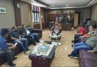 Audiensi Bersama Bupati Direktur PT GRPP Siap Kelola Wisata Gunung Sipiso Piso