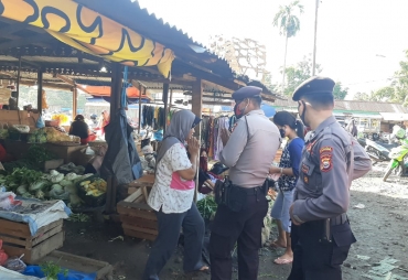 Adaptasi Kebiasaan Baru Satgas Aman Nusa Himbau Masyarakat Disiplin