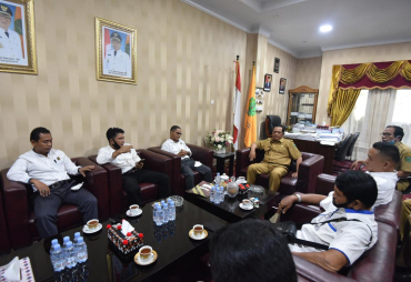 Walikota Padangsidimpuan Audiensi dengan Pengurus PWI Tabagsel