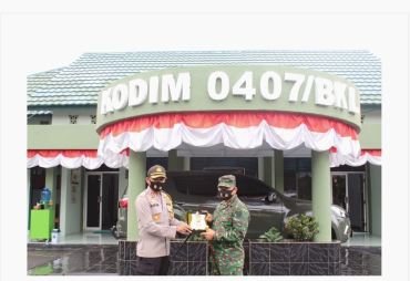 Kapolres Bengkulu Perkuat Sinergitas Bersama Dandim 0407/BKL