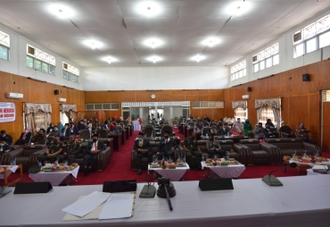 Walikota Sidimpuan Ikuti Pidato Kenegaraan Secara Virtual