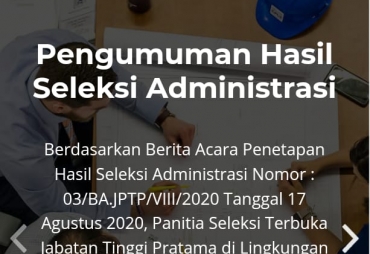 36 Pelamar Lolos Seleksi Administrasi JPT Pemprov Bengkulu