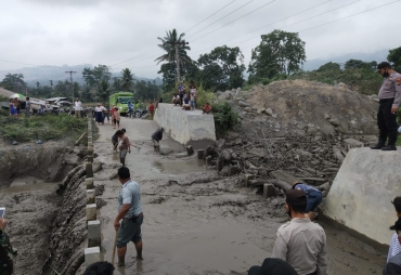 Tidak Berfungsi Maksimal Sabo Dam di Karo Tuai Kritikan