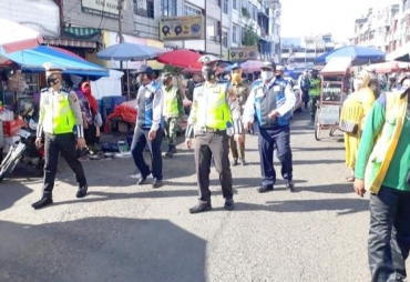 Kasus Covid-19 Meningkat Tim Pendisiplinan Lubuklinggau Gencarkan Patroli