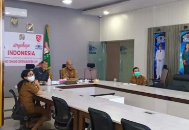 Bupati Karo Ikuti Rapat Progress Pembangunan Kawasan Danau Toba