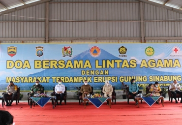 Forkopimda Sumatera Utara dan Karo Gelar Doa Bersama