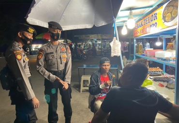 Patroli Dialogis di Kawasan Bengkong, Polda Kepri Himbau Masyarakat Terapkan 3 M