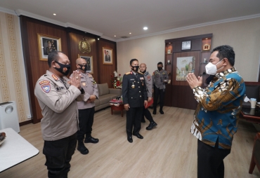 Pjs Gubernur Kunjungan Kerja ke Polda Kepri