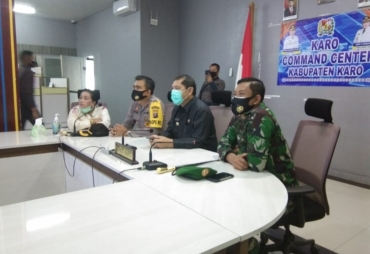 Secara Virtual Bupati Karo Ikuti Peringatan Hari Kesaktian Pancasila