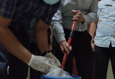 Polda Kepri Kembali Musnakan Barang Bukti Shabu