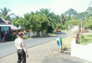 Razia Masker, Polsek PUT Berikan Teguran kepada 4 Pelanggar