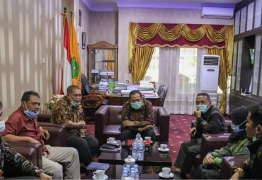 Walikota Sidimpuan Terima Audiensi PT PLN