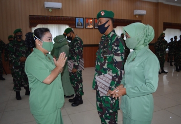 Dandim 0212/Tapsel Pimpin Tradisi Korps Raport Pindah Satuan