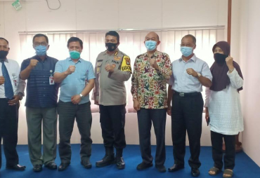 Rapat Kordinasi Monev Kabid Humas Polda Kepri Kunjungi KIP
