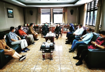 Bupati Karo Laksanakan Rapat Lintas Koordinasi Bersama BPPD DPRD Provsu