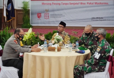 Rakor Penanganan Covid-19 Provinsi Bengkulu