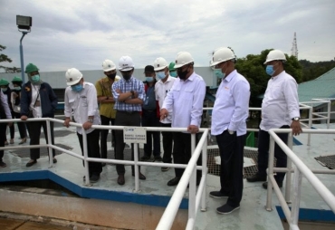 BP Batam dan PT ATB Tinjau Water Treatment Plant 