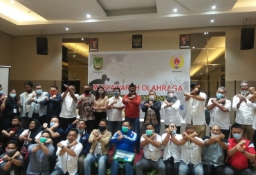 Pjs Walikota Batam Hadiri Musorkot V KONI