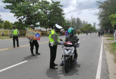 Patuhi Prokes, Polda Bengkulu Fokus Edukasi Dan Teguran 