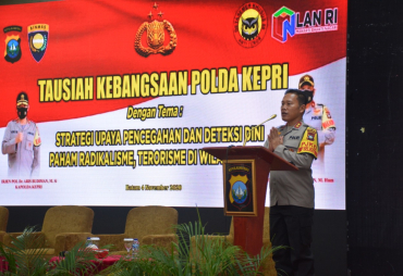 Gelar Tausiah Kebangsaan Polda Kepri Kupas Habis Mengenai Radikalisme