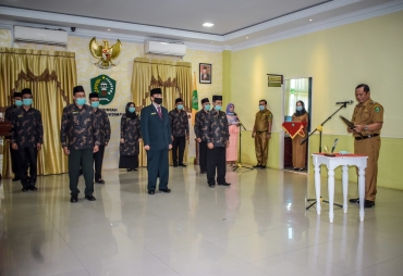 Walikota Padangsidimpuan Lantik Dewan Pendidikan
