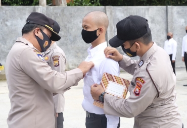 Diksar Satpam, Dir Binmas Polda Bengkulu Pesan Patuhi Prokes