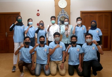 Dikunjungi Forum Informasi Remaja Rudi Berpesan Kembangkan Kreativitas