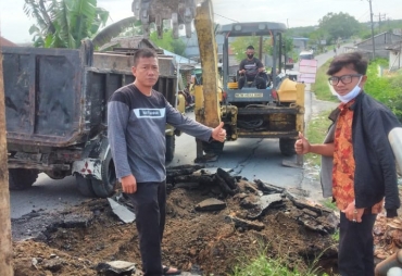 KNPI Apresiasi Pemkab Batu Bara dalam Pembangunan Infrastruktur