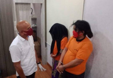 Polrestabes Medan Tangkap Sepasang Kekasih Agen Sabu 