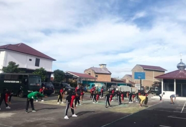Kejari Karo Gelar Senam Sehat Bersama Keluarga Besar Adhyaksa