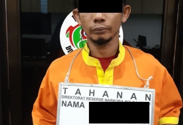 Milik Sabu Seorang Pria Diamankan Polda Kepri