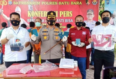 Polres Batu Bara Amankan Terduga Penampung TKI Ilegal