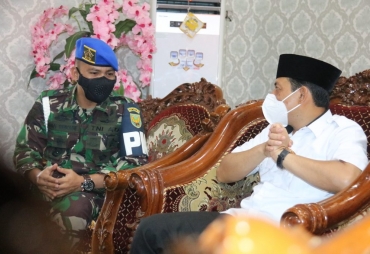 Pemkot Perkuat Sinergitas Bersama Dandenpom II/I Bengkulu