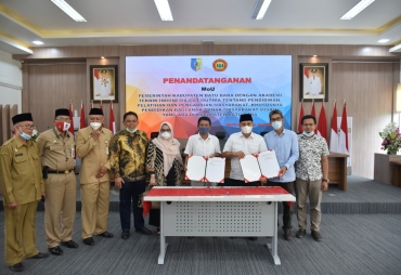 Tingkatkan Kualitas SDM Bupati Batu Bara Teken MOU