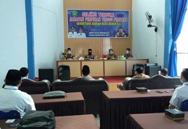 4 Nama Lulus Administrasi Calon Sekkot Dedy : Seleksi Berjalan Semestinya dan Profesional