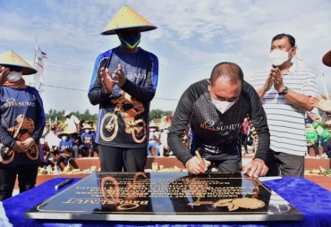 Bupati Deliserdang Sambut Gubernur Sumut Tinjau Destinasi Wisata