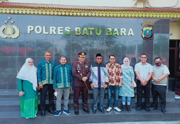 DPP HIKABARA Jalin Silaturahmi Bersama Kapolres Batu Bara