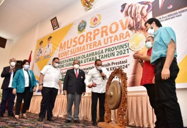 Gubernur Sumatera Utara Buka Musorprov di Karo