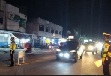 Cegah Covid-19, Polres Kepahiang Rekayasa Lalu Lintas