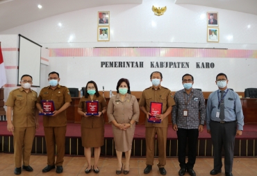 Wabup Karo Pimpin Rapat Evaluasi APBD 2020 dan Pelaksanaan APBD 2021