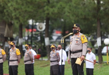Kapolda Sumut Pimpin Apel Kesiapan Bhabinkamtibmas dan Nakes