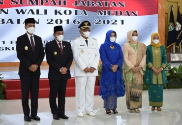 Gubernur Edy Lantik Akhyar Nasution Jadi Walikota Medan Definitif