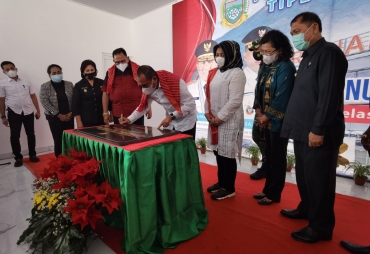 Jadi Pilot Project Gubernur Sumut Resmikan Terminal Tipe B Kabanjahe