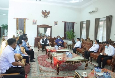 Bupati Dairi Sambut Kedatangan Deputi Lalitbang BKKBN Pusat