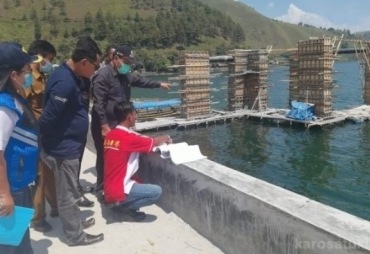 Bupati Karo Kecewa Pembangunan Dermaga Tongging Tak Kunjung Siap