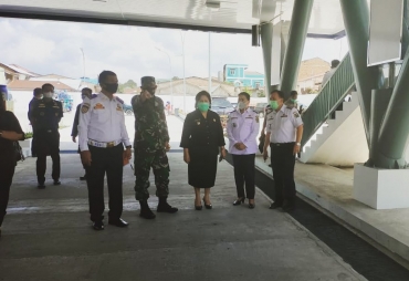 Wabup Karo Hadiri Rapat Koordinasi Penanganan Penyebaran Covid-19